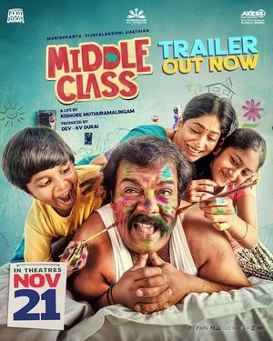 Middle Class 2025 Tamil Audio WEB-DL | Dubbed Hindi Movie